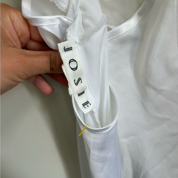 White Lace Floral Slip - Size Small - Picture 3 of 4